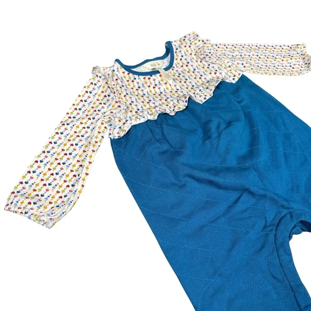 Matilda Jane Baby Girl’s Size 18-24 Months Heartstrings‎ Quilted Romper